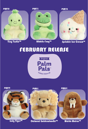 FEBRUARY RELEASE PALM PALS 6 X 6 EACH