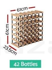 Wine Rack 42 Bottles