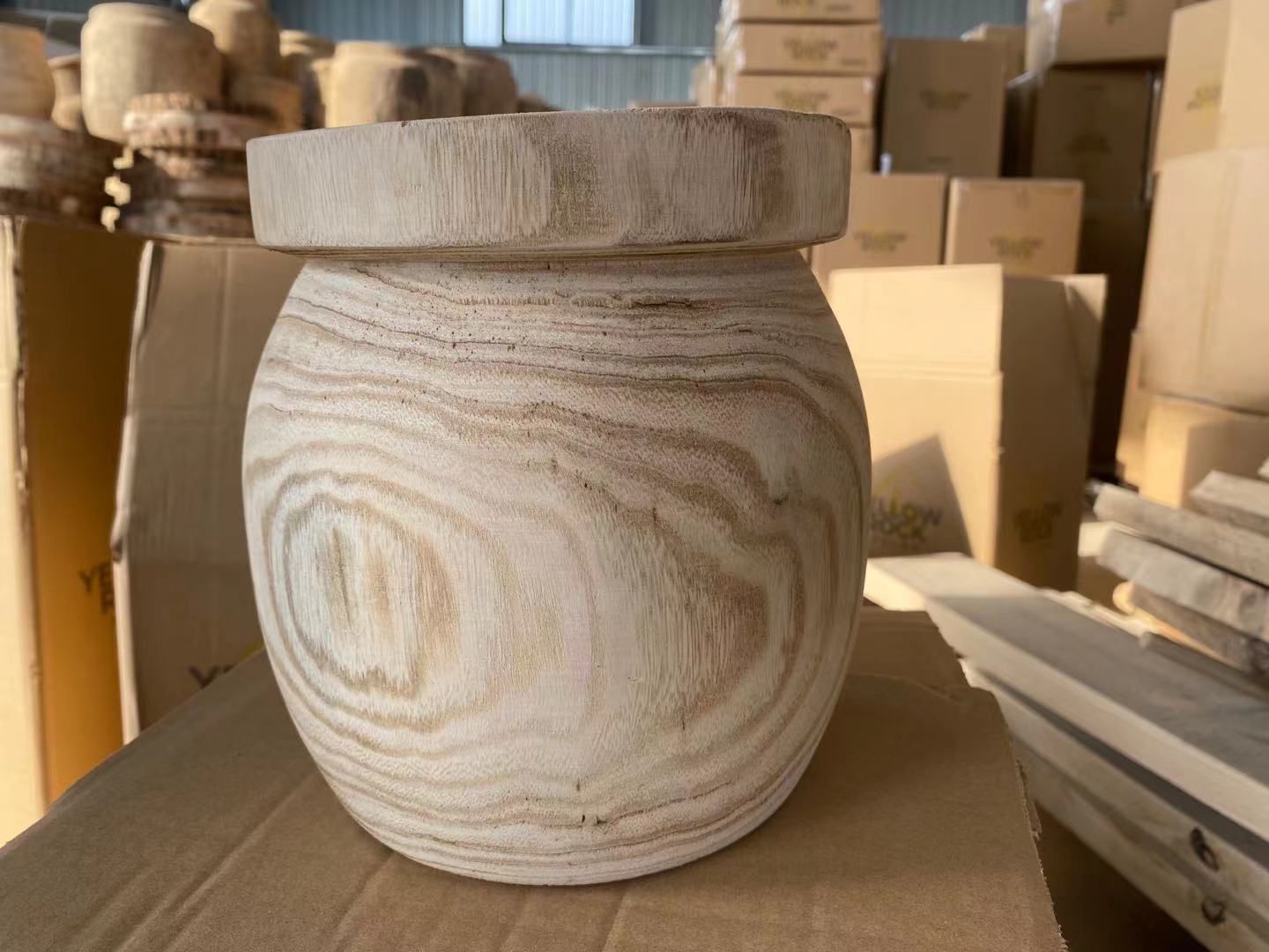 Wholesale Wood Flower Pot Sunrise Accessories Fieldfolio