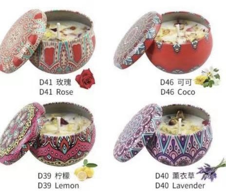 Moasic 4 Candle Gift Box