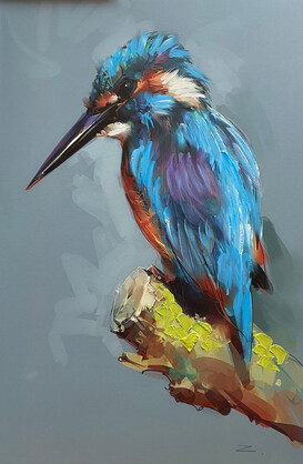 Brushed Kingfisher