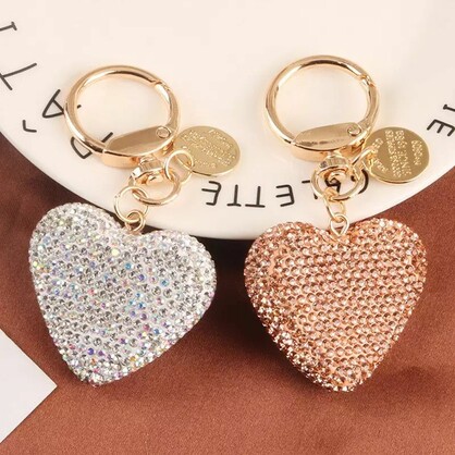 Keyring Blush Heart