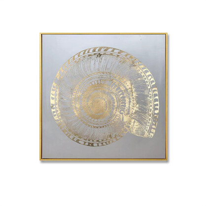 Gold Seashell 50% Disc