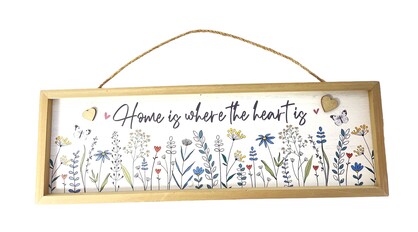 "Home is where" Sign 50% Disc