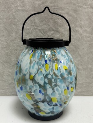 Solar Lantern Blue