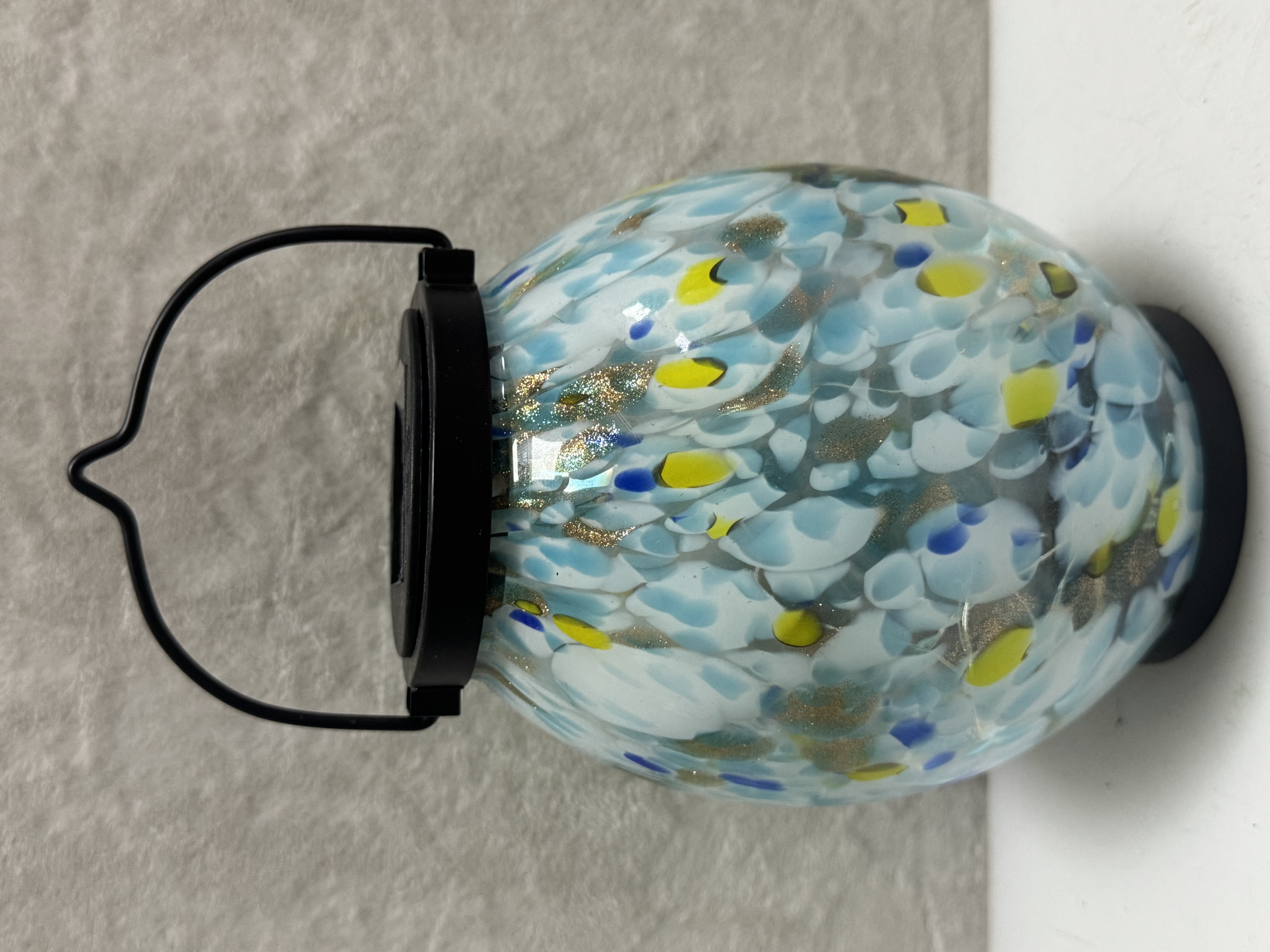 Solar Lantern Blue