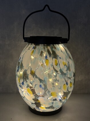 Solar Lantern Blue
