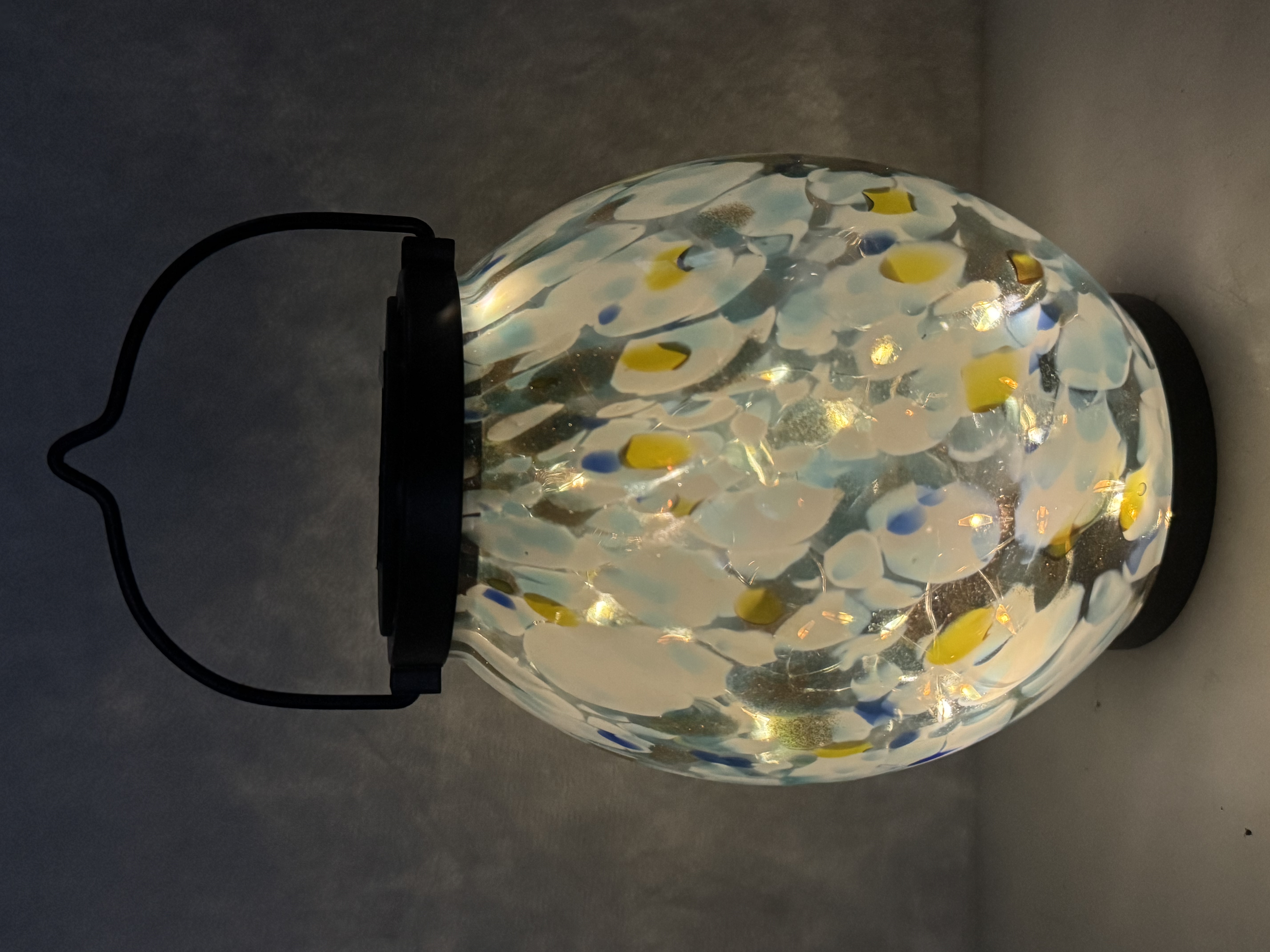 Solar Lantern Blue