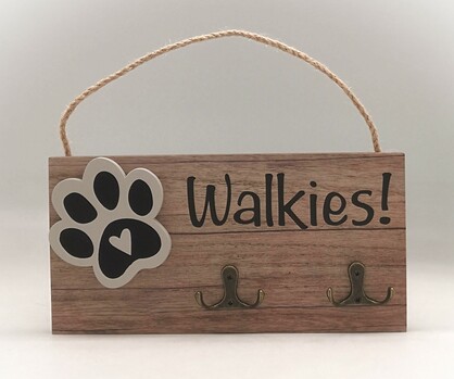 Walkies Hooks Sign