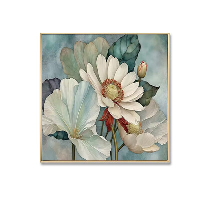 Lotus Flowers - Brushed
