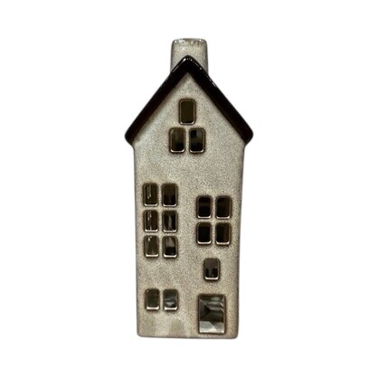Lg Beige House - Tealight