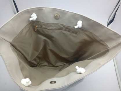 Tote Bag Turtle Sketch Bronze Print On Canvas (20/5)