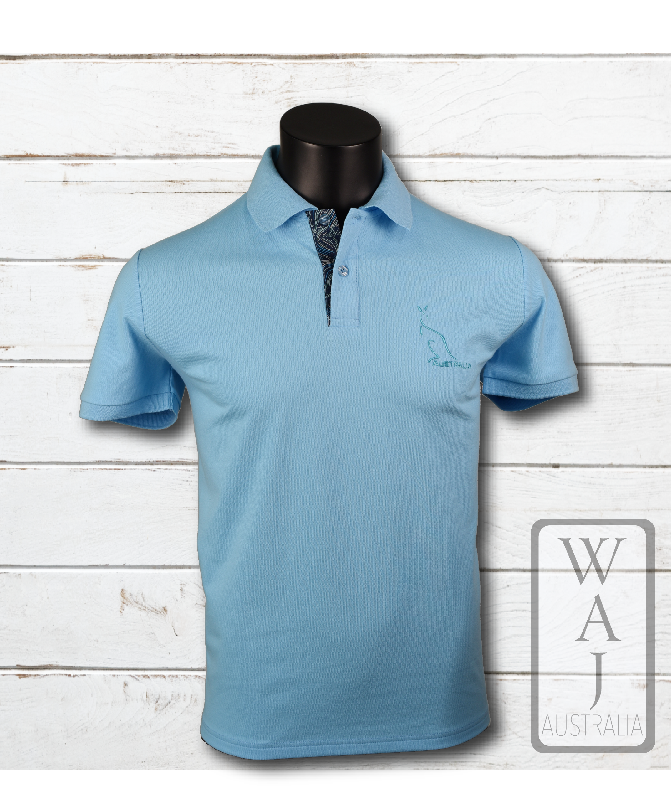 Polo Mens Light Blue