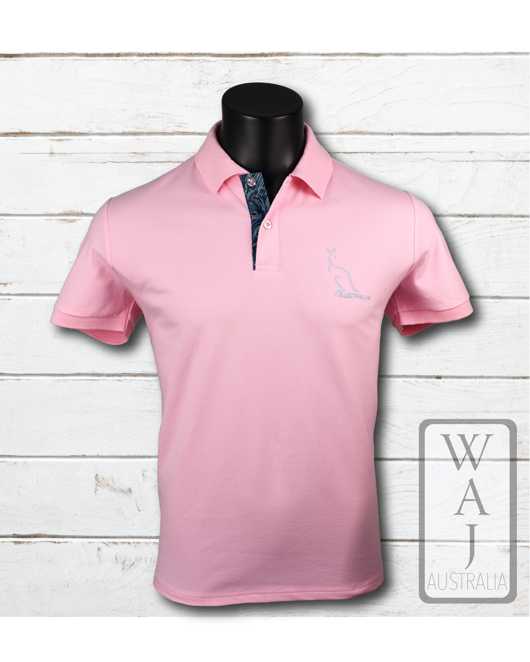 Polo Mens Pink