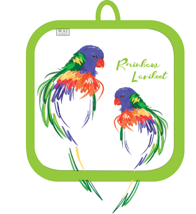 Rainbow Lorikeet Pot Holder