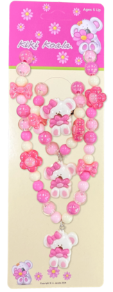 601863 Kiki Koala 3 pcs set (Necklace, Bracelet, Ring)