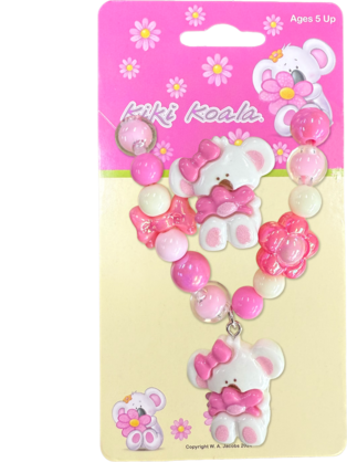 601865 Kiki Koala 2 pcs set Bracelet & Ring