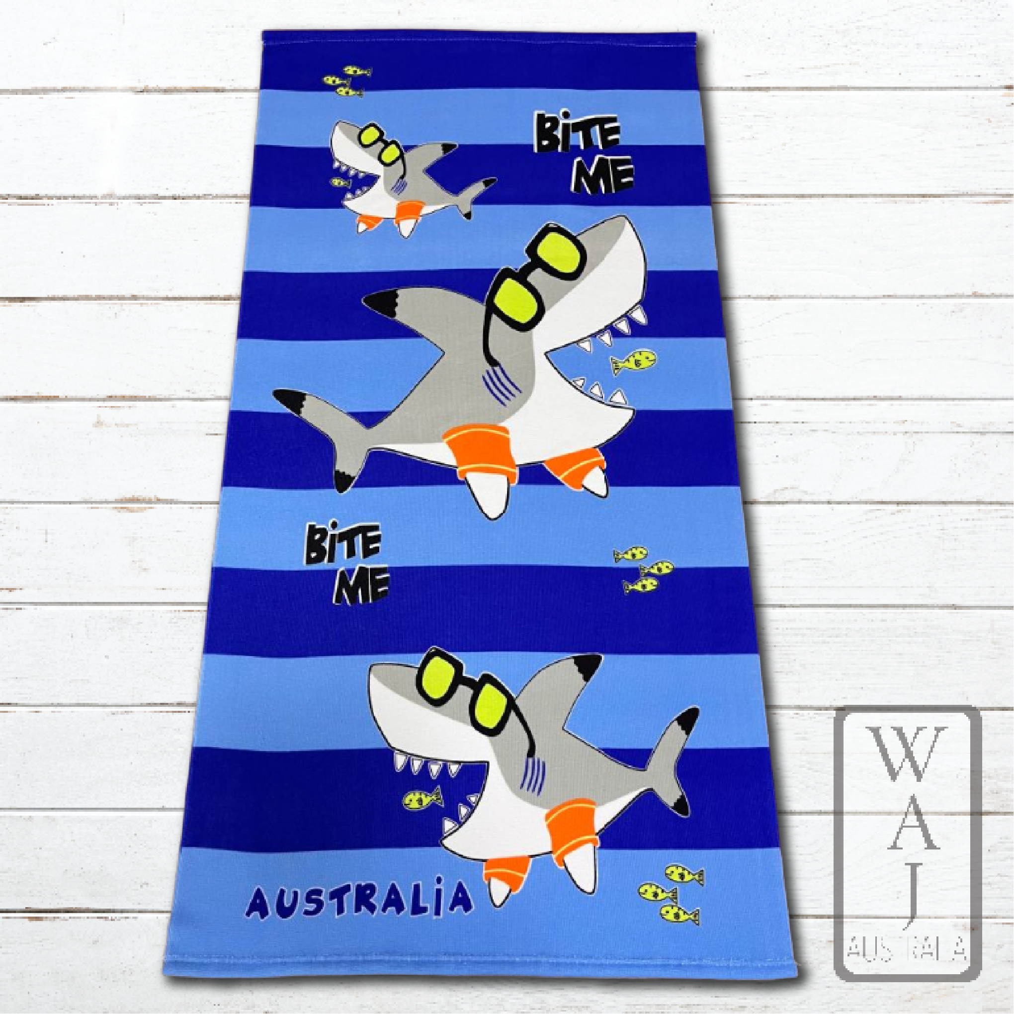 Bite Me Shark Towel