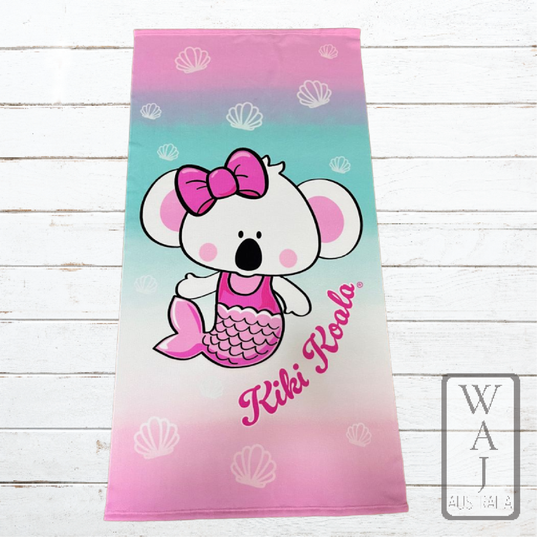 Kiki Mermaid Beach Towel