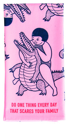 Dish Towel - Scares Your Family