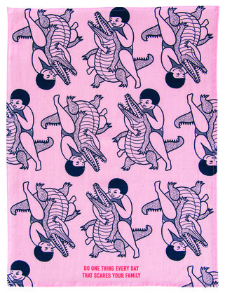 Dish Towel - Scares Your Family