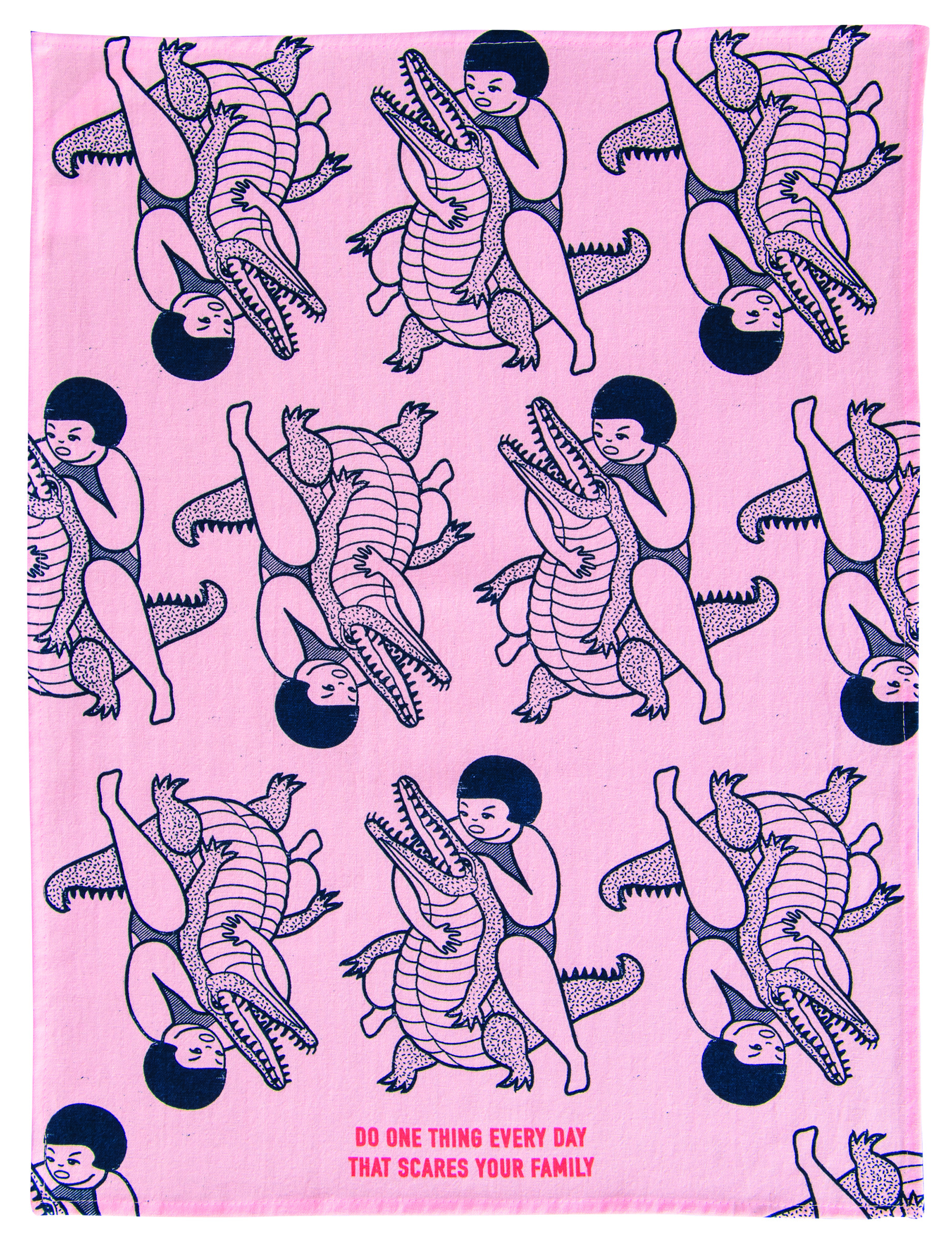 Dish Towel - Scares Your Family
