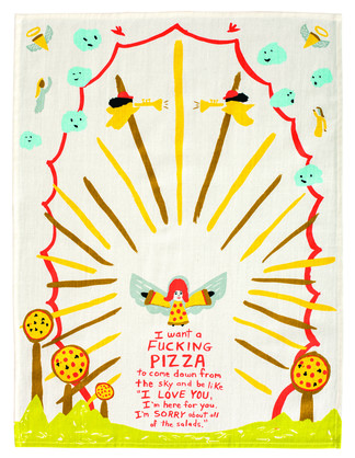 Dish Towel - Fucking Pizza
