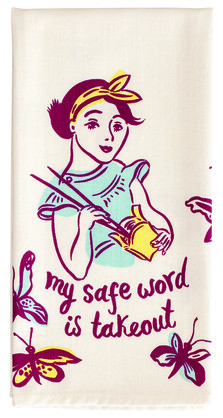 Dish Towel - Safe Word Is Takeout