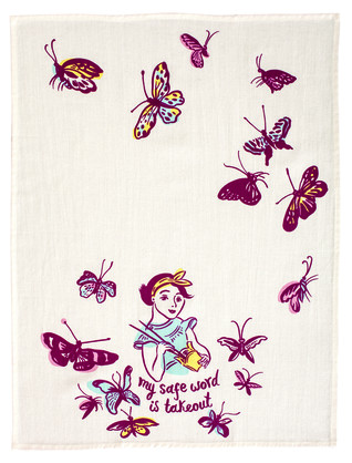 Dish Towel - Safe Word Is Takeout