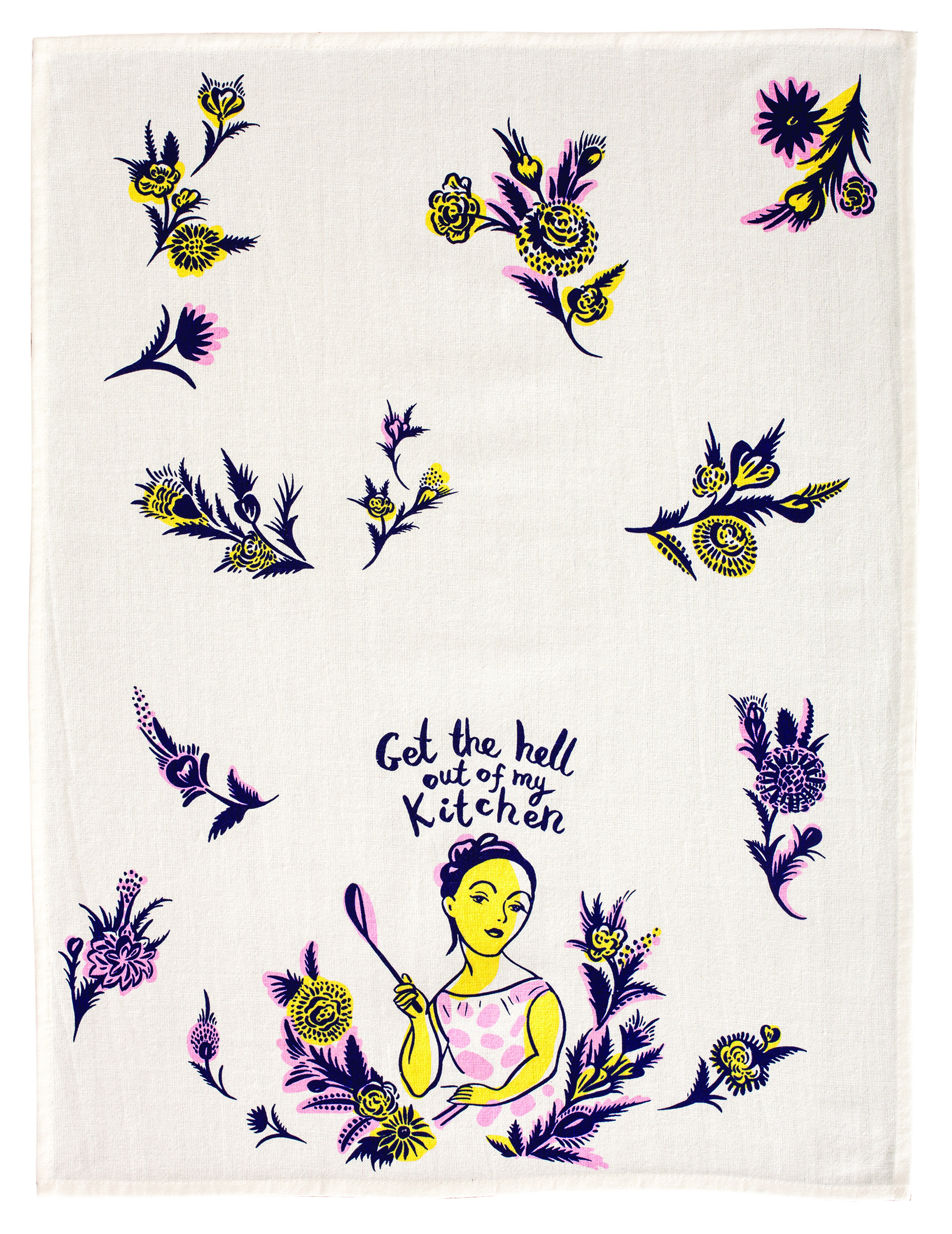 Dish Towel - Get The Hell Out