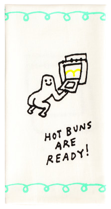 Dish Towel - Hot Buns Are Ready