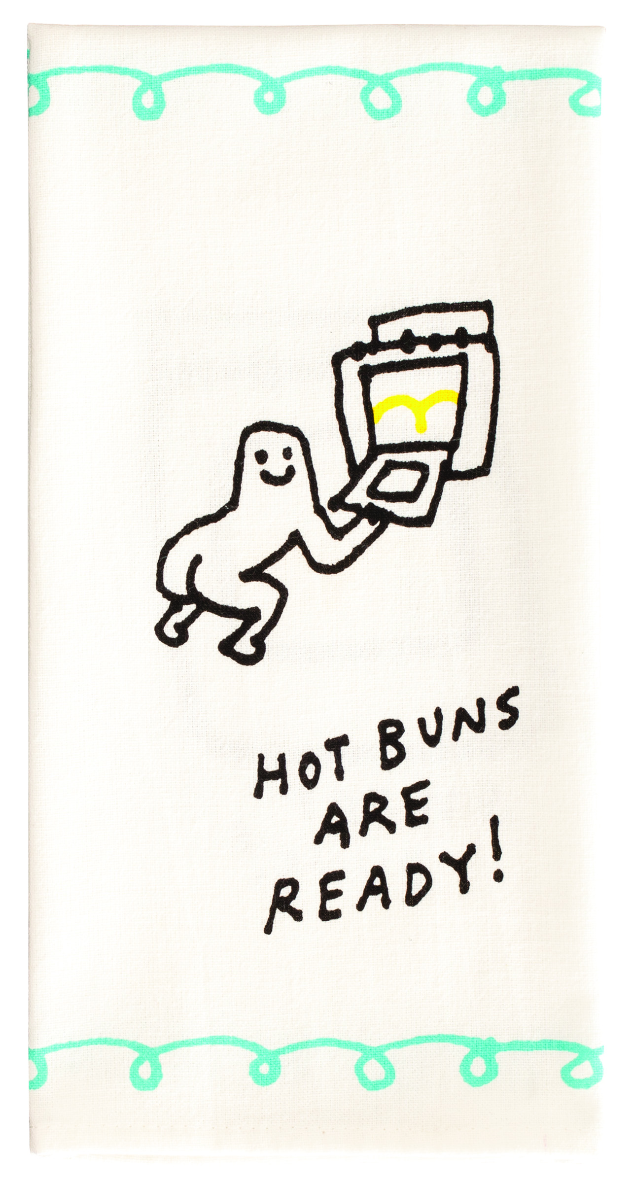 Dish Towel - Hot Buns Are Ready