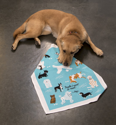 Dish Towel - People To Meet: Dogs