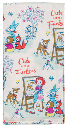 Dish Towel - Cute Little Fuckers