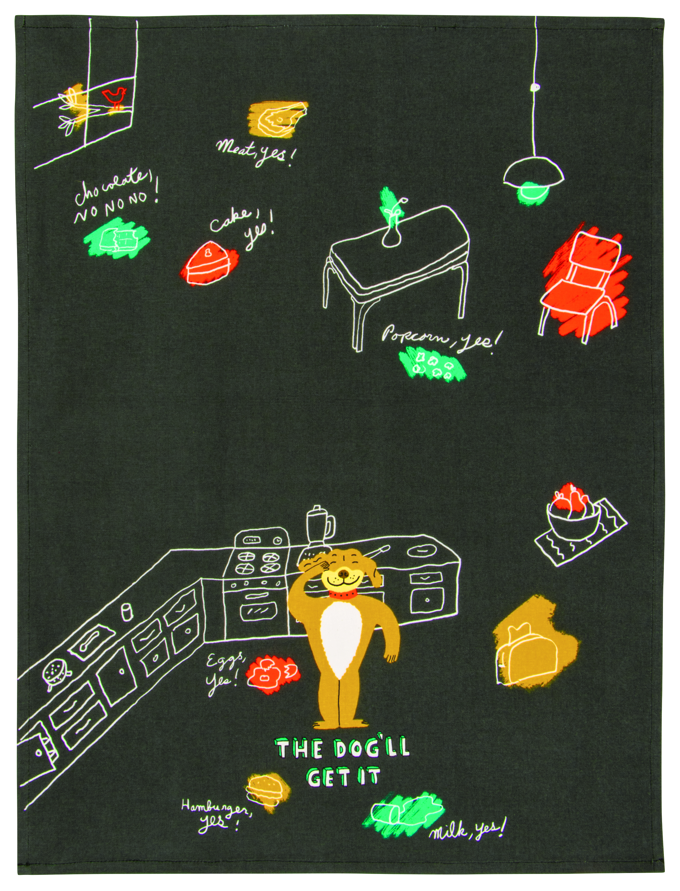 Dish Towel - The Dog'll Get It
