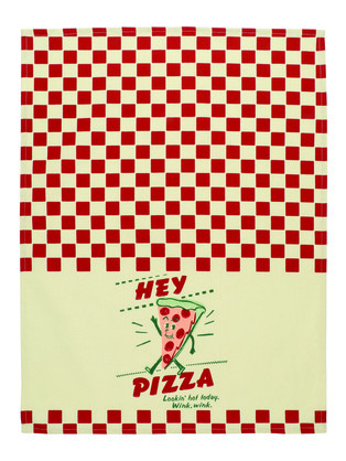 Dish Towel - Hey Pizza