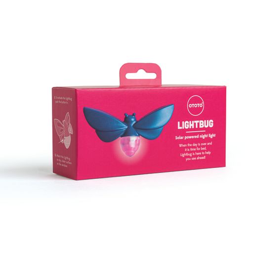Lightbug - Solar Powered LED Night Light - Blue