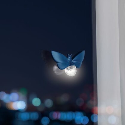 Lightbug - Solar Powered LED Night Light - Blue