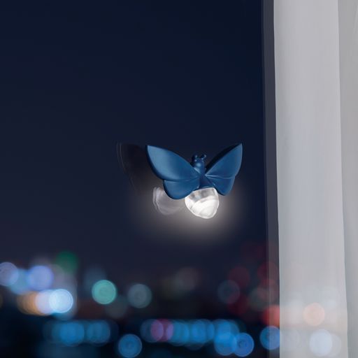 Lightbug - Solar Powered LED Night Light - Blue