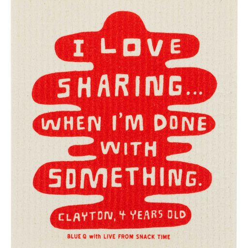 Swedish Dishcloth - Sharing