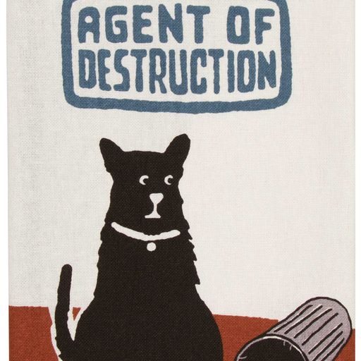 Dish Towel - Agent Of Destruction