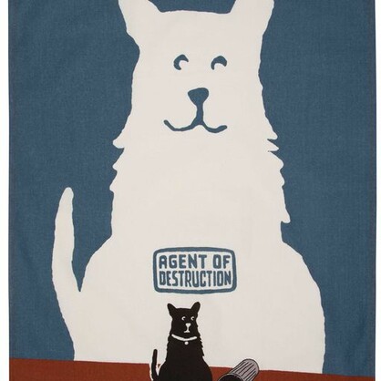 Dish Towel - Agent Of Destruction