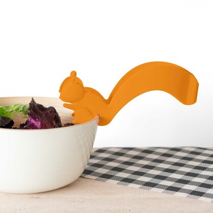 Serving Tongs Squirrel Orange