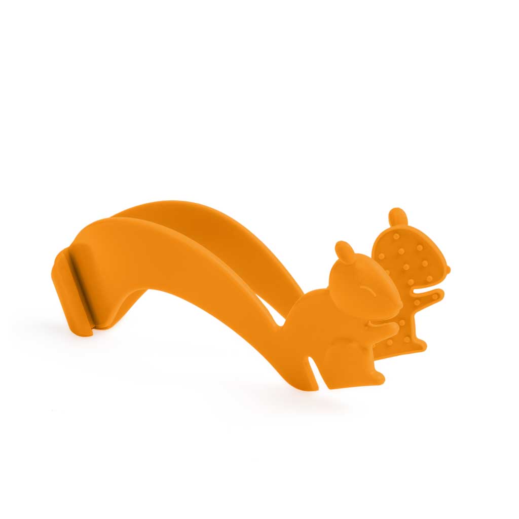Serving Tongs Squirrel Orange