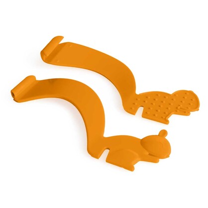 Serving Tongs Squirrel Orange