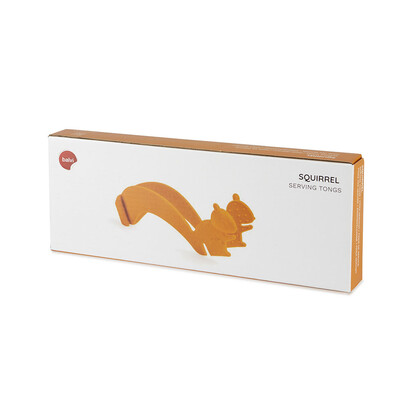 Serving Tongs Squirrel Orange