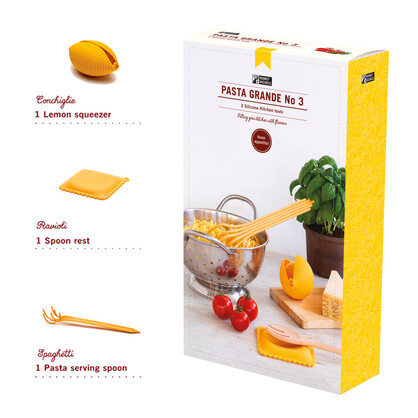 Pasta Grande No3 - Conchiglie, Ravioli, Spaghetti
