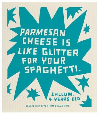 Swedish Dishcloth - Parmesan
