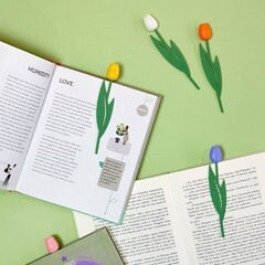 Bookmark - Assorted Tulips