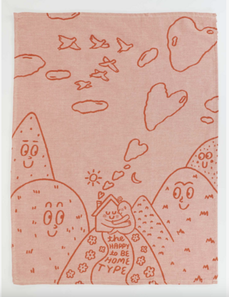Happy To Be Home Dish Towel